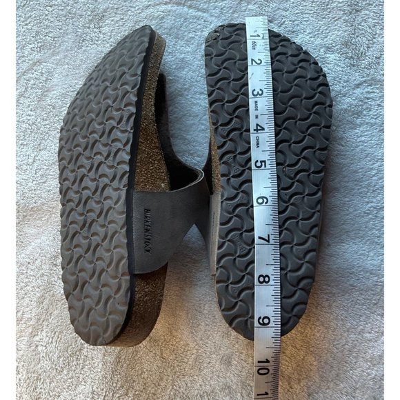 Birkenstock Youth sz.34/3.5 sandals made in german Gizeh Mocha thong flip flops - Picture 4 of 11